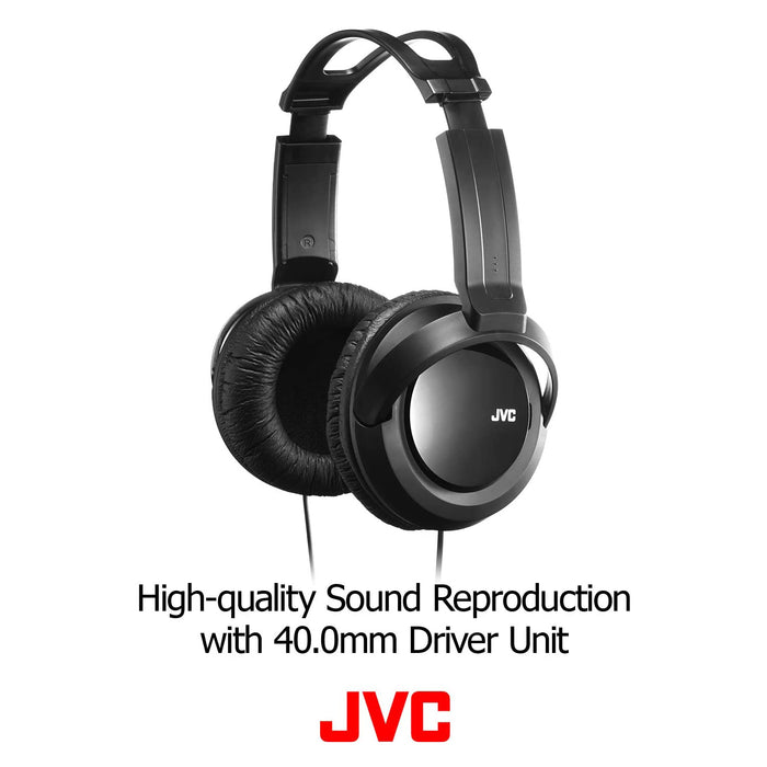 JVC HA RX330 Full Size Extra Bass Headphones