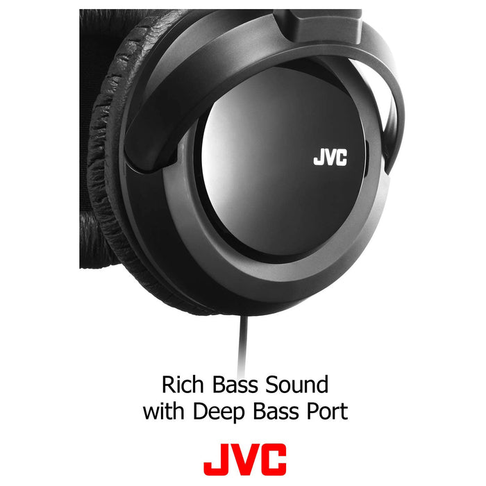 JVC HA RX330 Full Size Extra Bass Headphones