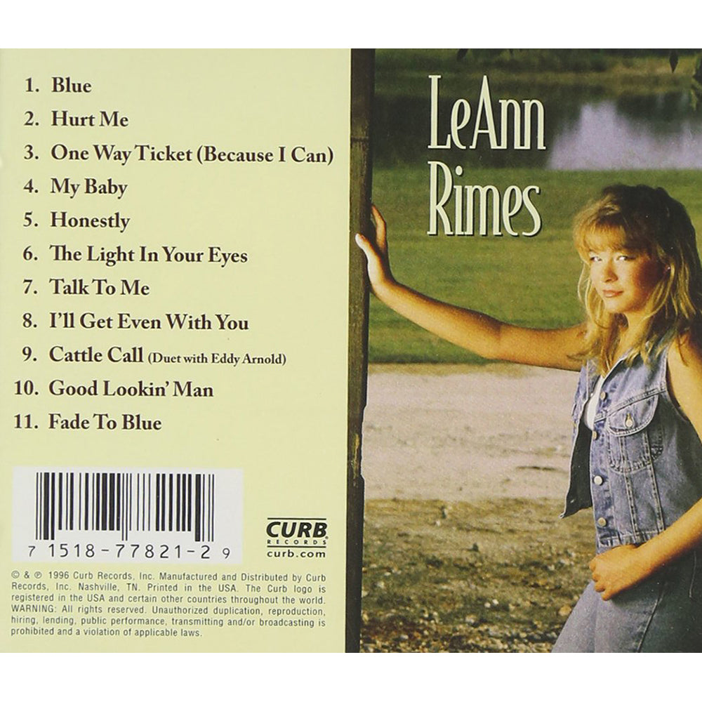 LeAnn Rimes Blue CD