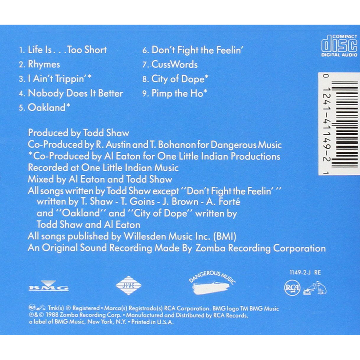 Life Is Too Short CD