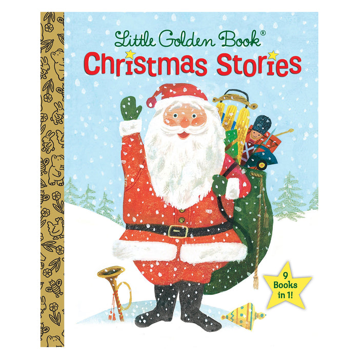 Little Golden Book 9 Christmas Stories in 1