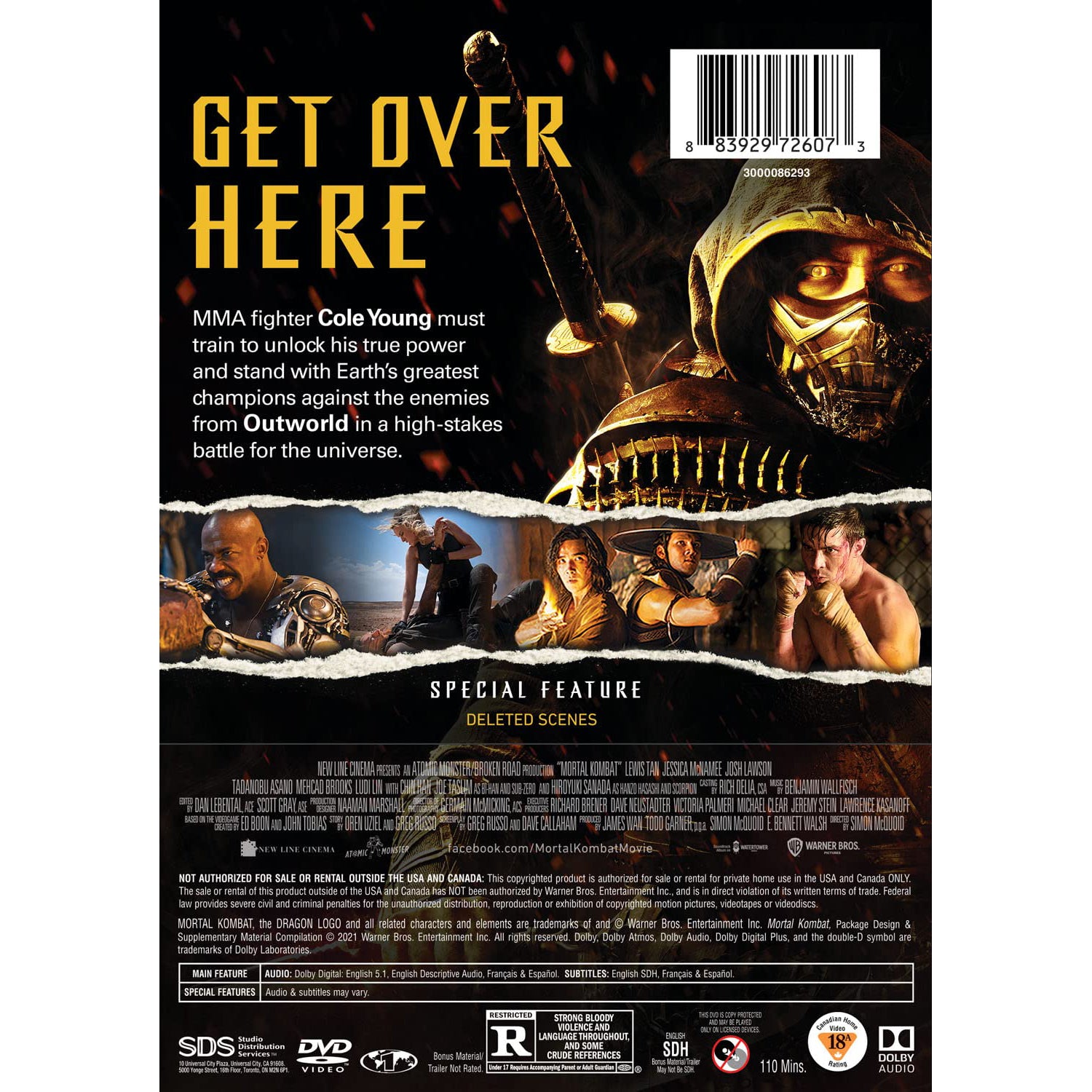 Mortal Kombat DVD