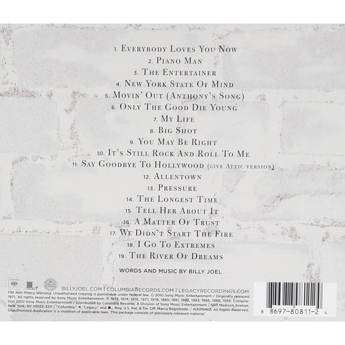 The Hits Billy Joel CD