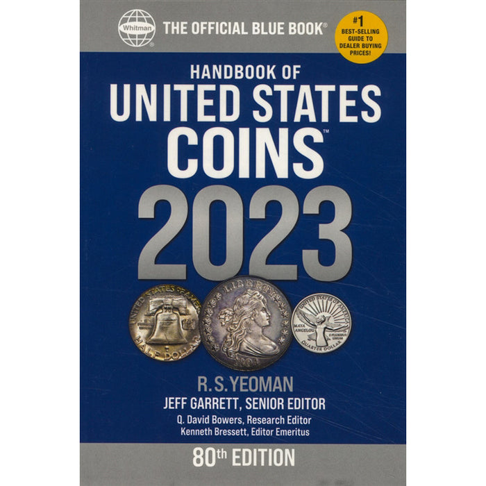 Handbook of United States Coins 2023 Official Blue Book