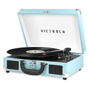 Victrola Bluetooth Suitcase Turntable 3 Speed Turquoise