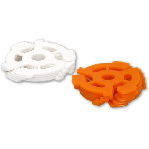 Vinyl Styl Snap In 45 RPM Adapters 10 Count Pack