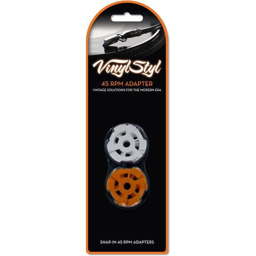 Vinyl Styl Snap In 45 RPM Adapters 10 Count Pack