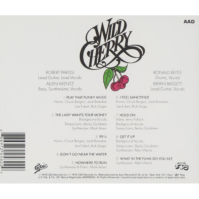 Wild Cherry CD