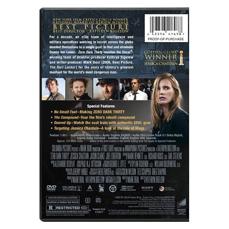 Zero Dark Thirty DVD